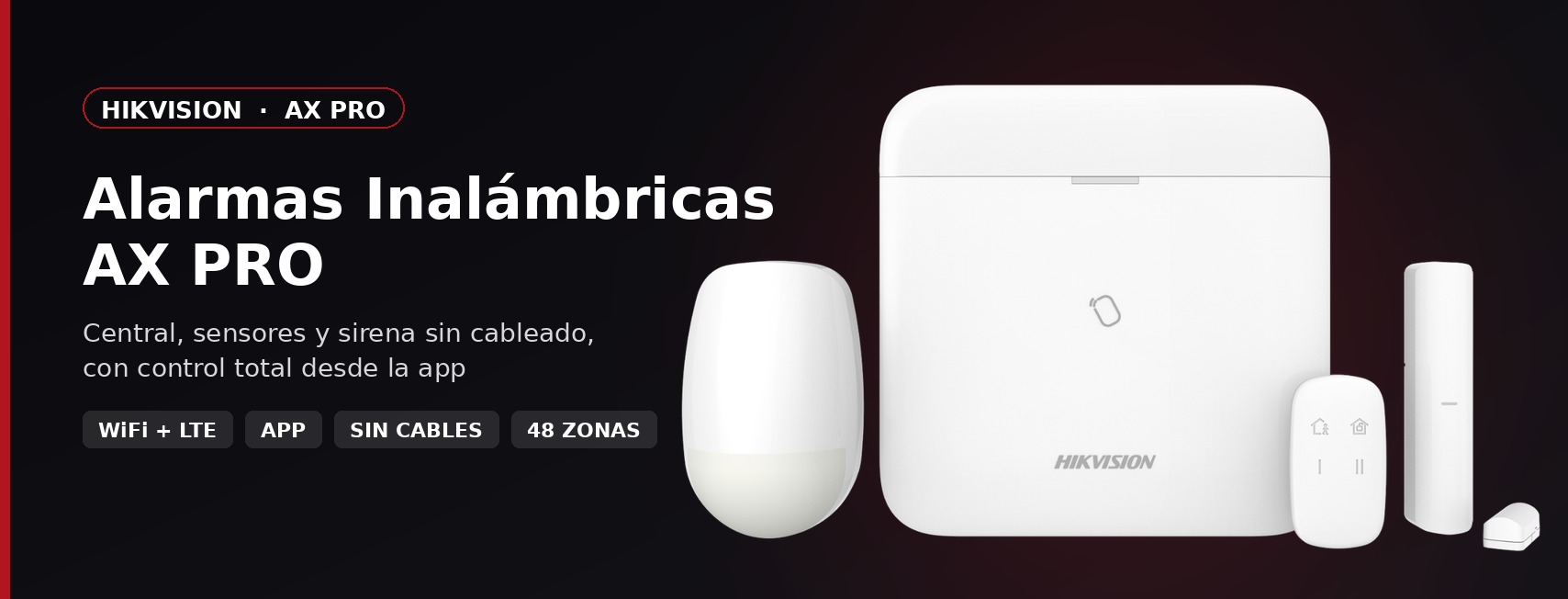 Alarmas Inalámbricas Hikvision AX PRO