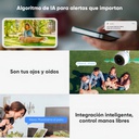 Cámara De Seguridad Ezviz Cs-h3c-r100-1k2wfl Ip Wifi Color Con Resolución 2mp Visión Nocturna Incluida Color Blanco