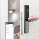 Cerradura Inteligente Biométrica Ezviz Cs-dl05 Ip65, Color Negro