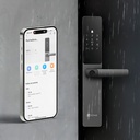 Cerradura Inteligente Biométrica Ezviz Cs-dl05 Ip65, Color Negro