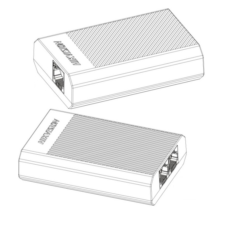 Extensor Hikvision PoE gigabit