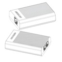 Extensor Hikvision PoE gigabit