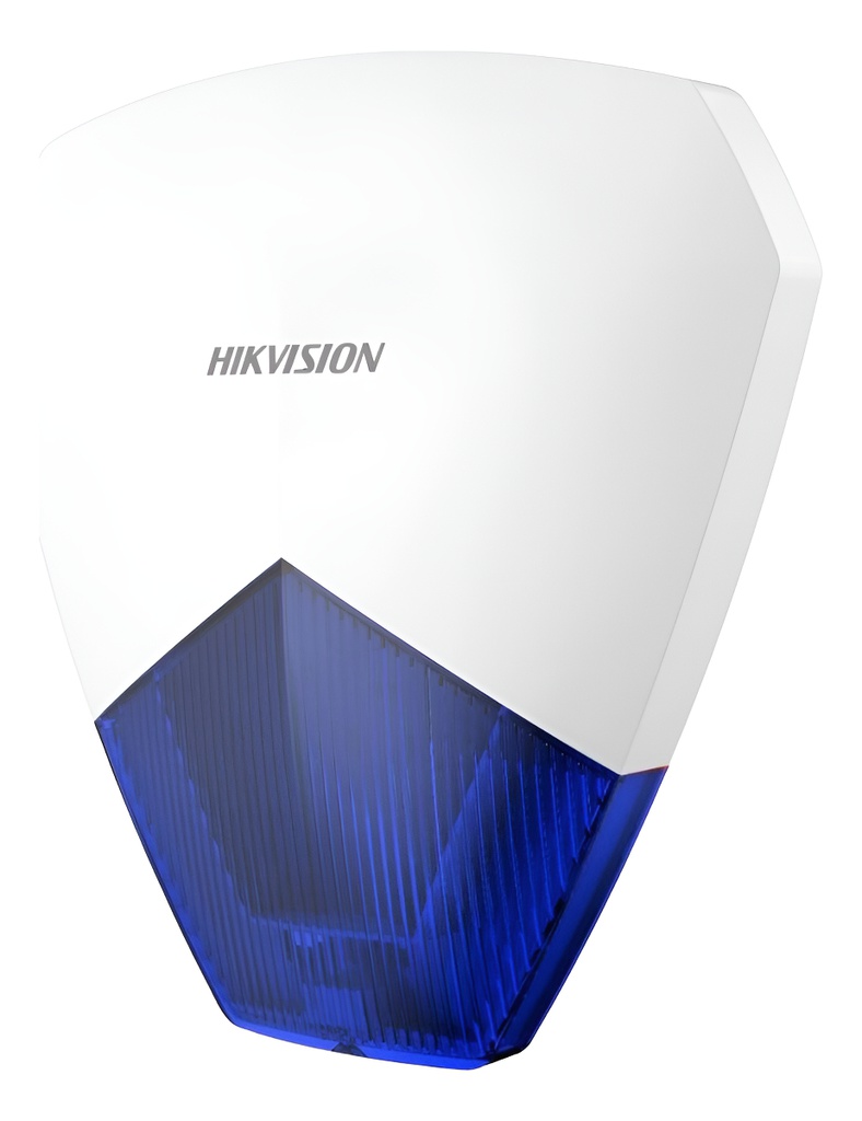 Sirena Exterior Cableada Azul