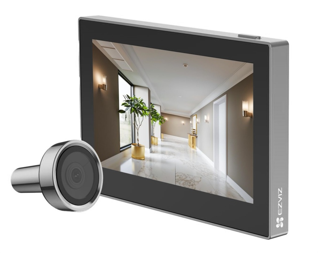 PORTERO TIPO MIRILLA DE PUERTA CON PANTALLA 4.3" 1080P