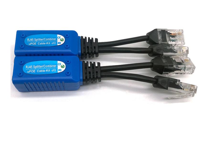 2 UNIDADES DE 2-RJ-45 MACHO A 2 RJ45-MACHO