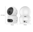 Camara Wifi Ezviz dual CS-H7c 2K