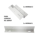 Herrajes Z y L para cerrojo NE-180NST