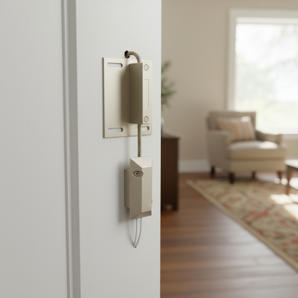 Magnético Exterior De Portón O Cortina Con Herraje