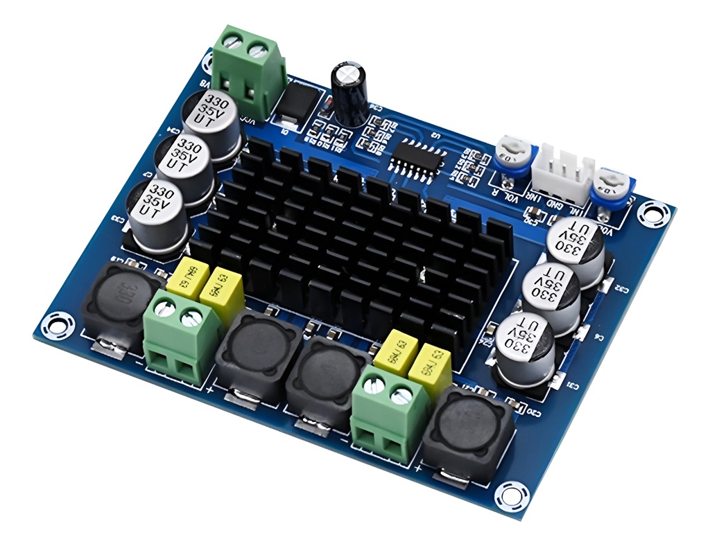 Amplificador 120w+120w Clase D 12v A 24v