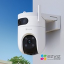 Cámara Seguridad Wifi H9c Doble Lente 3mp Exterior Ezviz