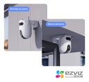 Cámara Seguridad Wifi H9c Doble Lente 3mp Exterior Ezviz