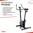 Bicicleta Randers fija vertical magnética