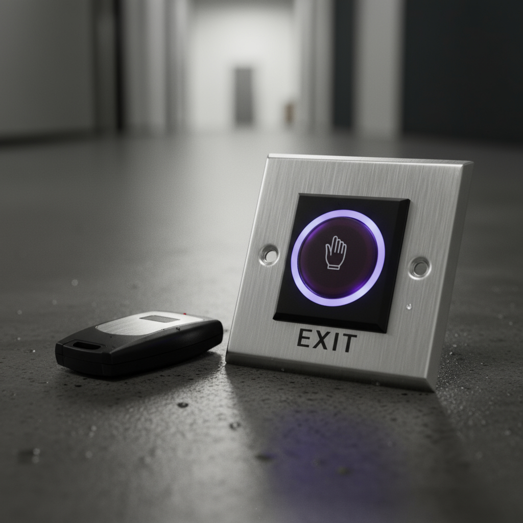 Pulsador De Salida No Touch C/control Remoto