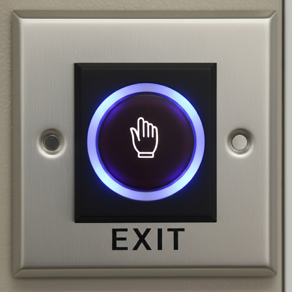 Pulsador De Salida No Touch C/control Remoto