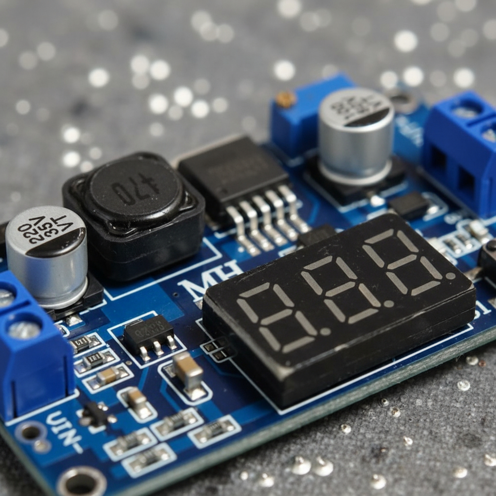 Regulador De Voltaje De 30v A 0v 2 Amp Con Voltimetro