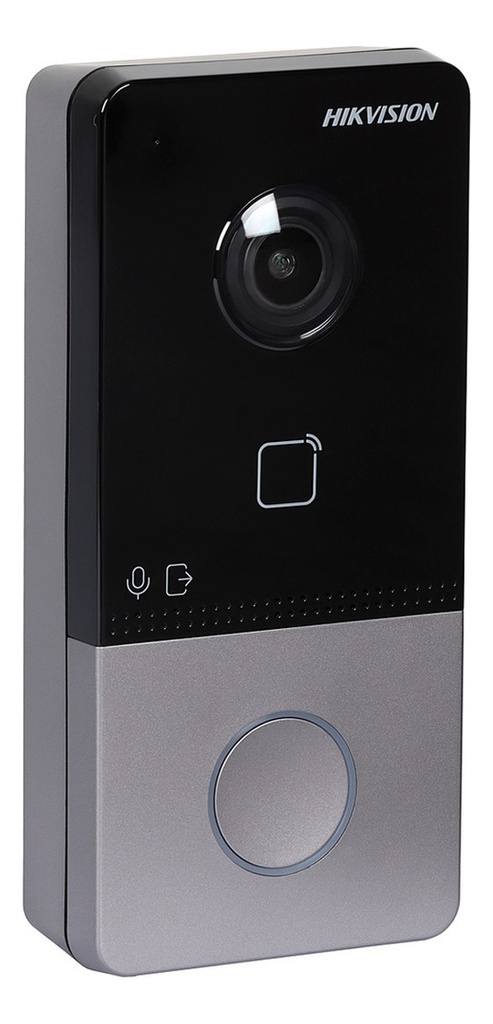 Video Portero Ip Hikvision Poe 2 Mpx Color Gris