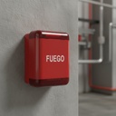 Sirena De Incendio 24v Exterior Con Estrobo