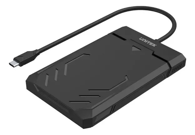 Gabinete Externo Unitek USB-C para disco 2.5" SATA III