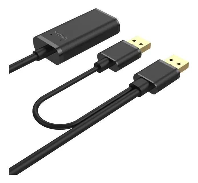 Cable Extensor Unitek USB-A 2.0 20m