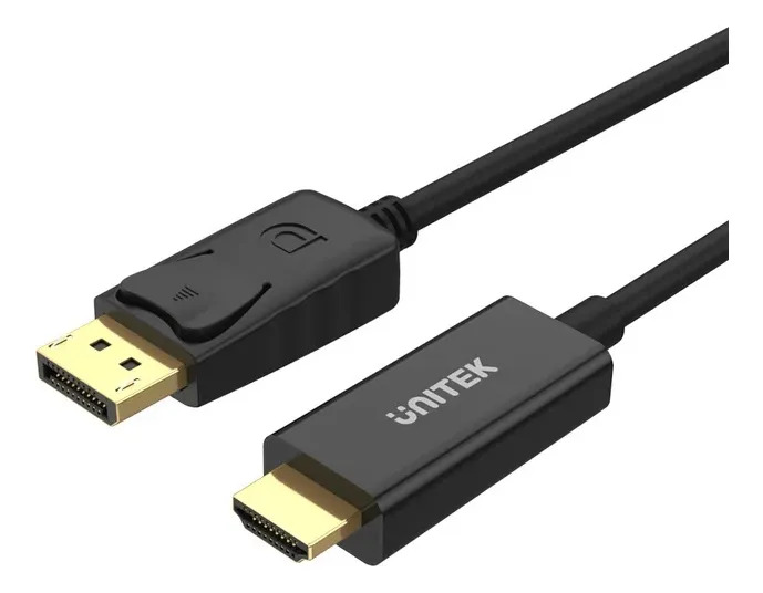 Cable Unitek DisplayPort a HDMI 1.8m