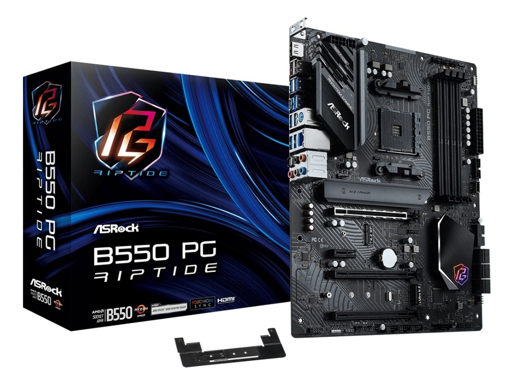 Mother Asrock B550 Pg Riptide Am4