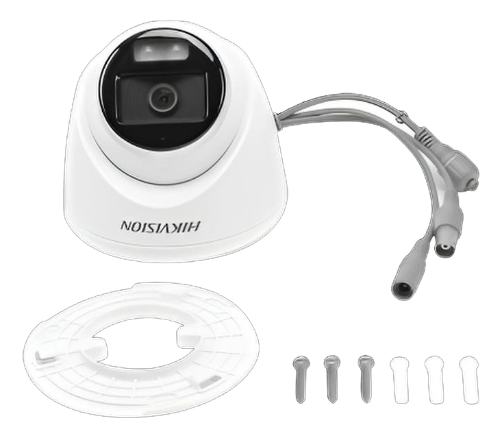 Torreta Exterior Metálica 3k 40m Colorvu 2.8mm Audio Tvi