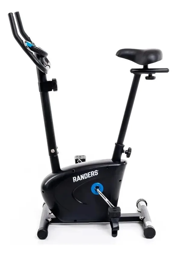 Bicicleta Randers Fija Vertical Magnética Negro