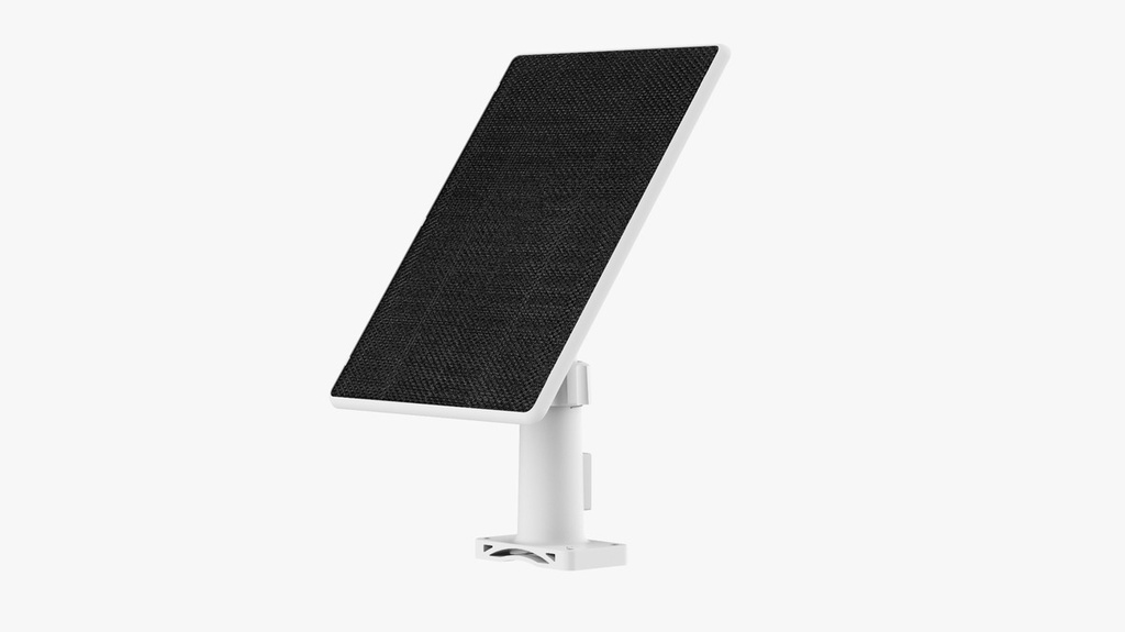 Kit Cámara De Seguridad Ezviz Hb8c 4mp Wifi + Panel Solar Incluido Blanco