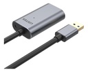 Cable Extensor Unitek Usb-a 3.0 10m - Extensión Activa Color Negro