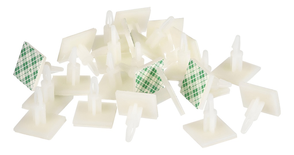 Pack 20 Separador Soporte Plastico 30* 63 Adhesivo