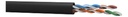 Cable Utp Cat5e Exterior 100% Cobre - Negro - Pvc