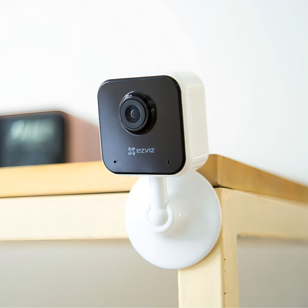 Cámara De Seguridad Ezviz H1c Camara De Seguridad Con Resolución 2mp Visión Nocturna Incluida Color Blanco
