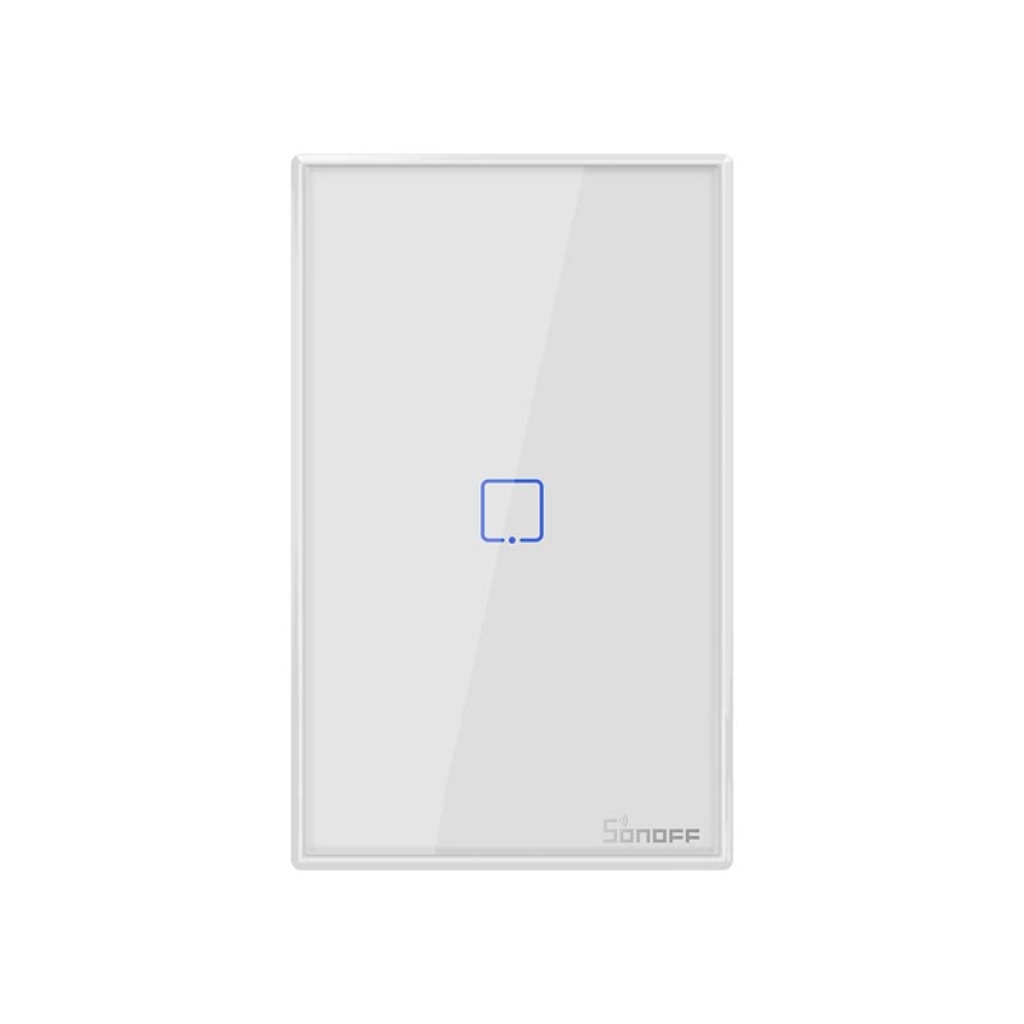 SONOFF PLAQUETA DE PARED TOUCH WIFI 1 MÓDULO