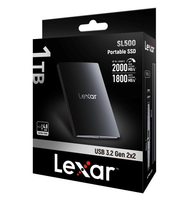 SL500 Portable SSD with Magnetic Set