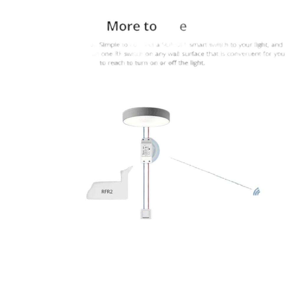 Interruptor Adhesivo 2 Canales RF
