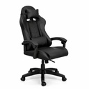 Silla Gamer ergonómica con masajes negra