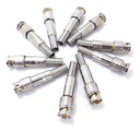 20 Conector Bnc De Tornillar P/ Todos Los Rg