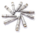 20 Conector Bnc De Tornillar P/ Todos Los Rg