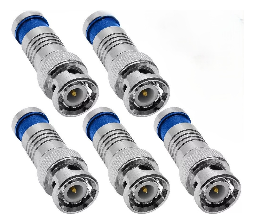 Kits 20 Conectores Bnc De Compresión Rg-59