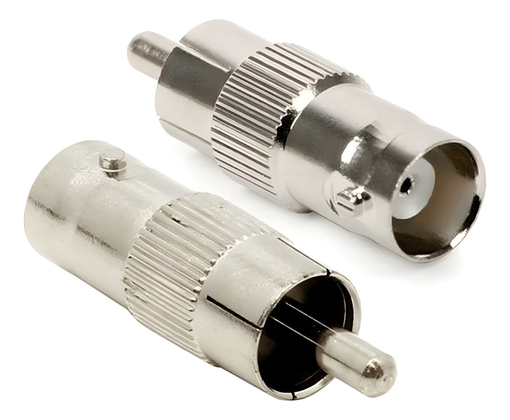 20 Adaptadores Bnc Hembra A Rca Macho