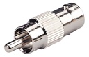 20 Adaptadores Bnc Hembra A Rca Macho