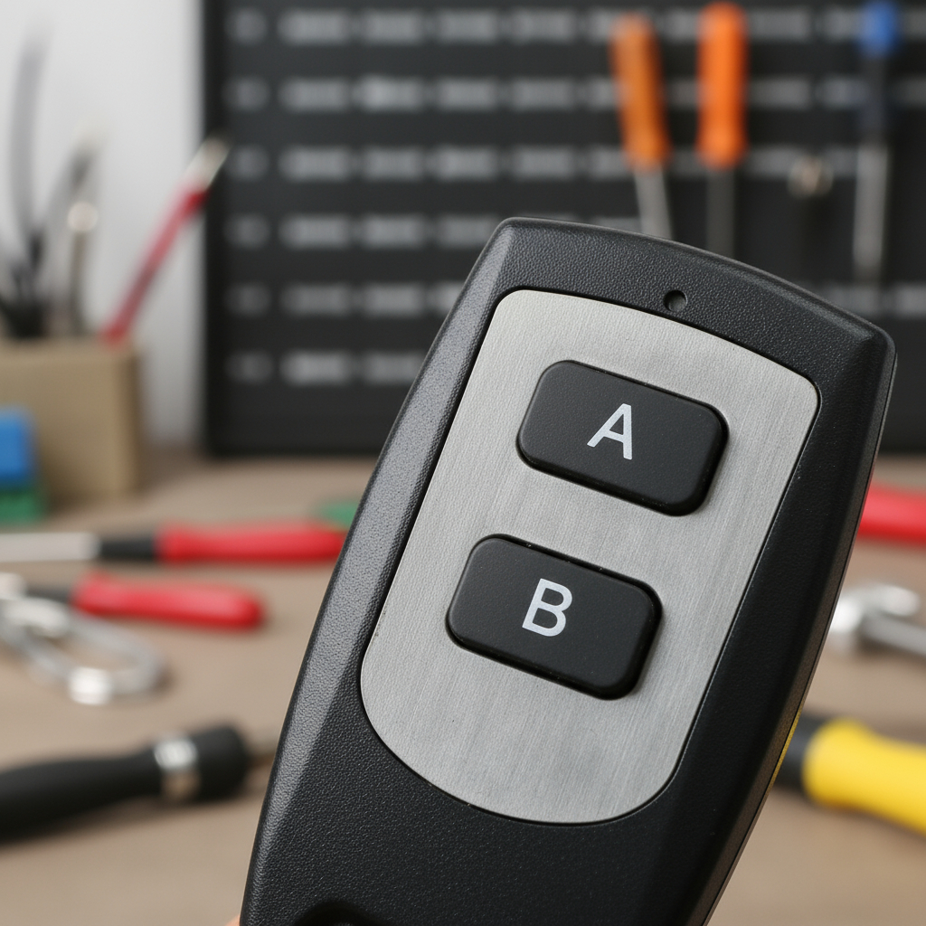 Receptor De Control Remoto 2 Canales C/control Remoto