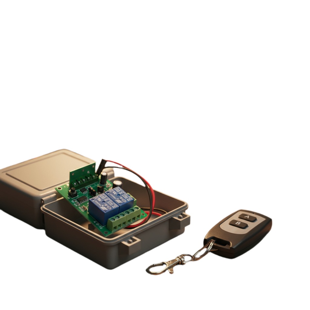 Receptor De Control Remoto 2 Canales C/control Remoto