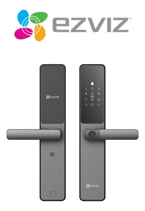 Ezviz Cs-dl05 Cerradura Inteligente Con Huella Dactilar Color Gris