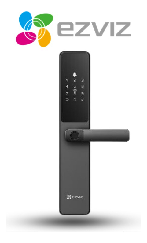 Ezviz Cs-dl05 Cerradura Inteligente Con Huella Dactilar Color Gris