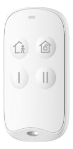 Control Remoto Para Alarma Hikvision Axhome Color Blanco