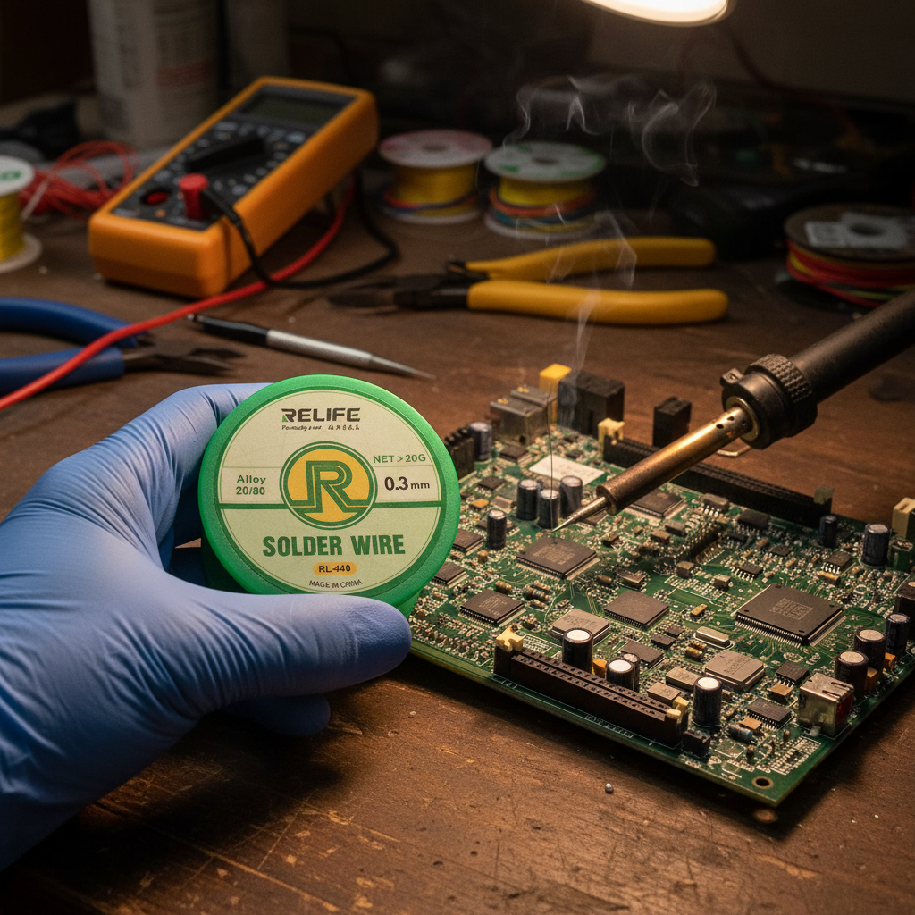 Rollo De Estaño 0.40mm 35/65 80grs