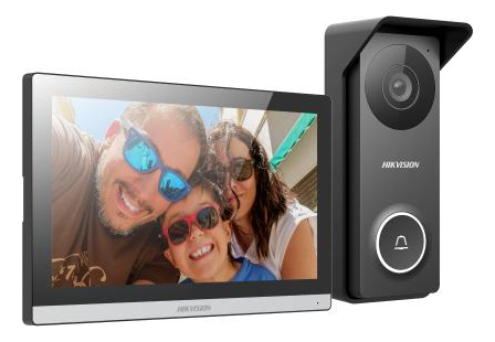 Portero Eléctrico Hikvision Ds-kis313-p 1 Botón 2 Piezas