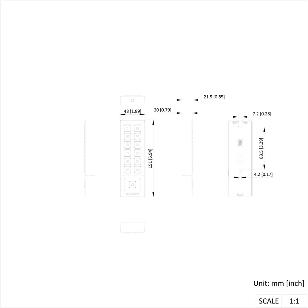 DS-K1T809MX - foto 13
