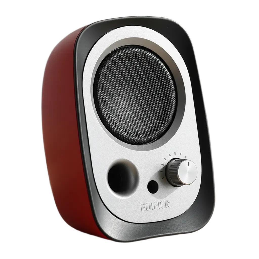 Parlantes Edifier 2.0 R12u Rojo Rojo